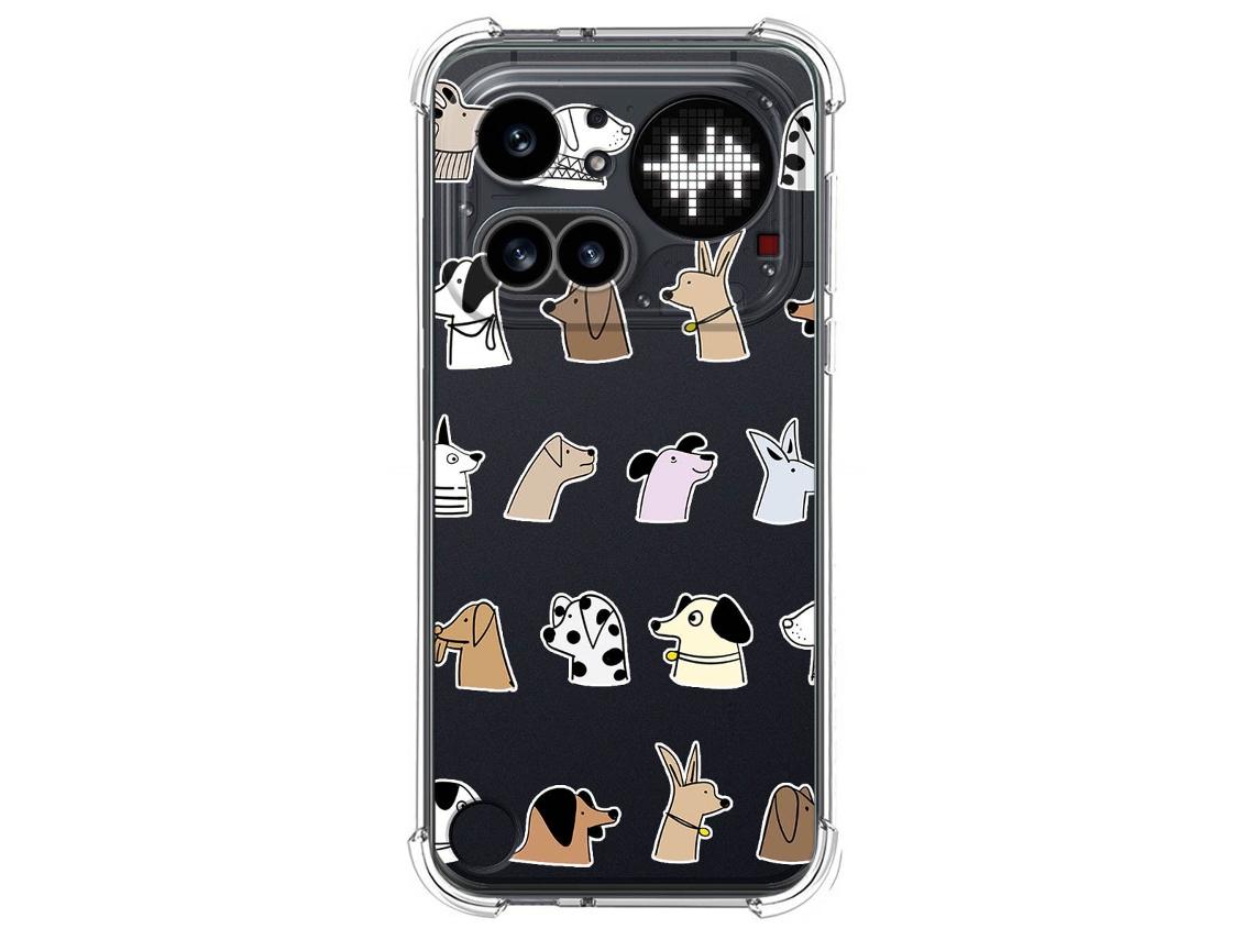 Capa Tumundosmartphone De Silicone À Prova De Choque Para Nothing Phone 4a Pro 5g Com Estampa De Cachorro