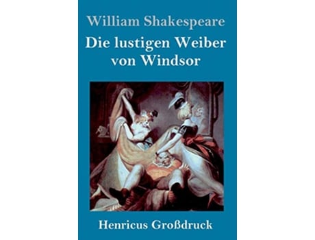 Livro Die lustigen Weiber von Windsor Großdruck German Edition de William Shakespeare (Alemão - Capa Dura)