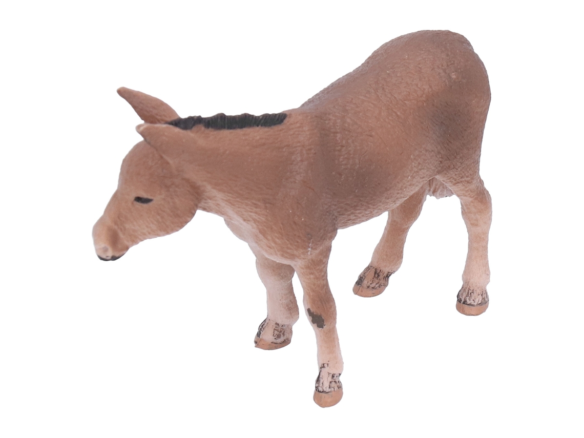 Primerox brinquedo Estátua Animal Selvagem Donkey Simulação Plástico Realista Educação Presente Infantil