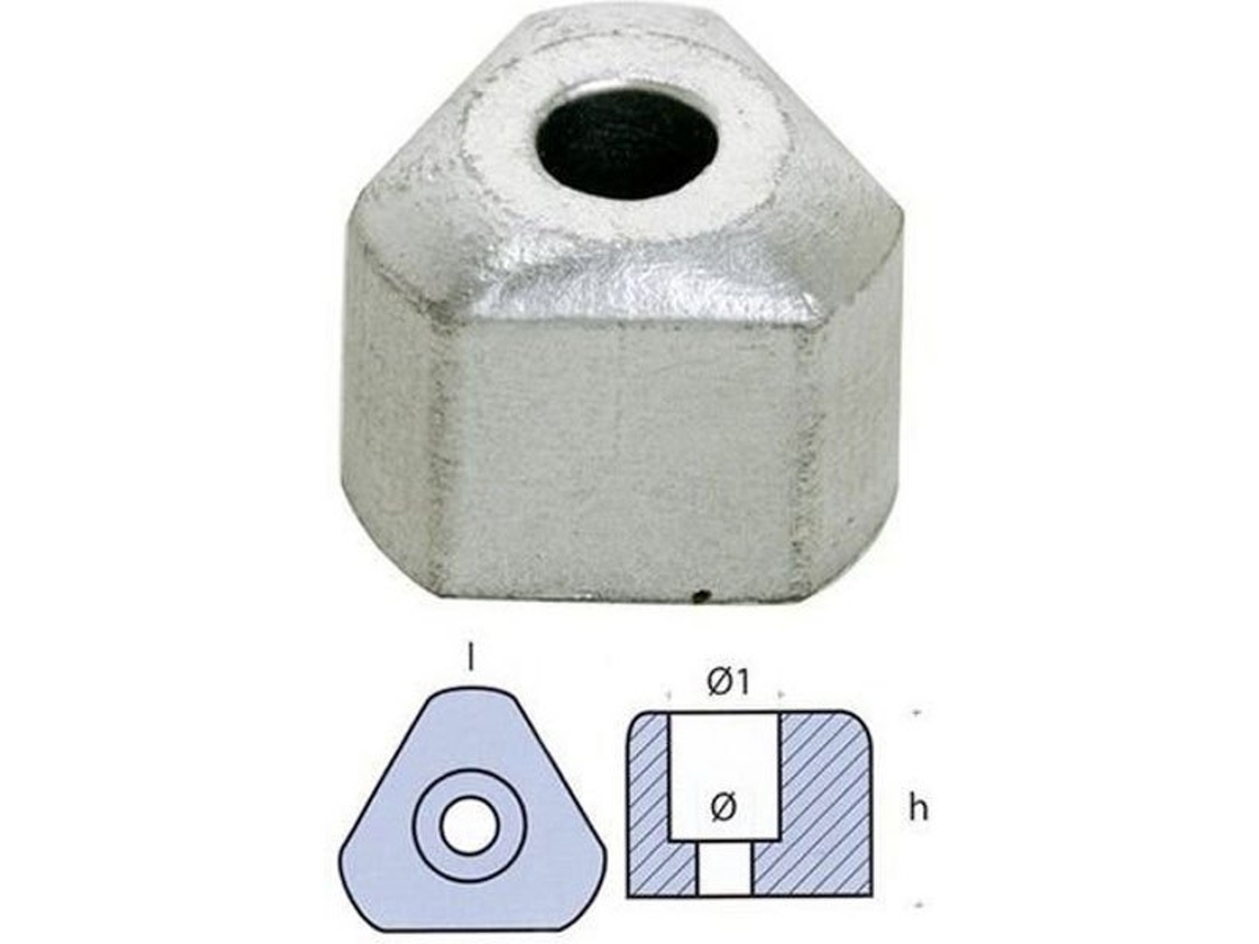 Ânodo Gori Prateado 53 Mmtecnoseal