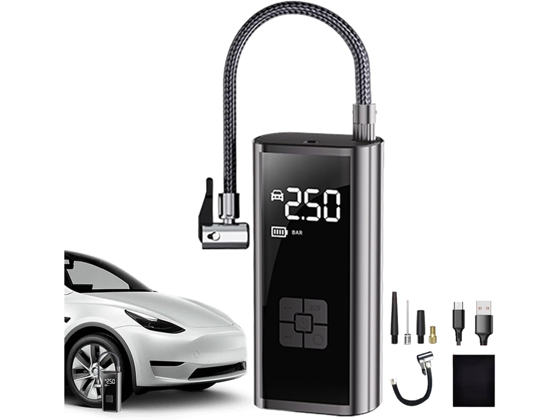 Compressor De Ar Elétrico Genérico, Bomba De Ar Para Carro Elétrico