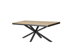 Almada mesa de jardim para 8 pessoas efeito madeira 190 cm CONCEPT U