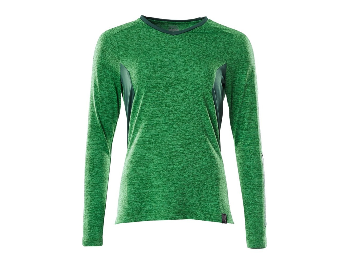 Camisa De Manga Longa Accelerate 18091 Verde XS MASCOT