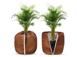 Peças Capa Térmica Para Vasos De Plantas,45x50cm 100g/m²,proteção Antigeada Com Cordão E Zíper Para Plantas,arbustos,árvores Em Vaso Btforus