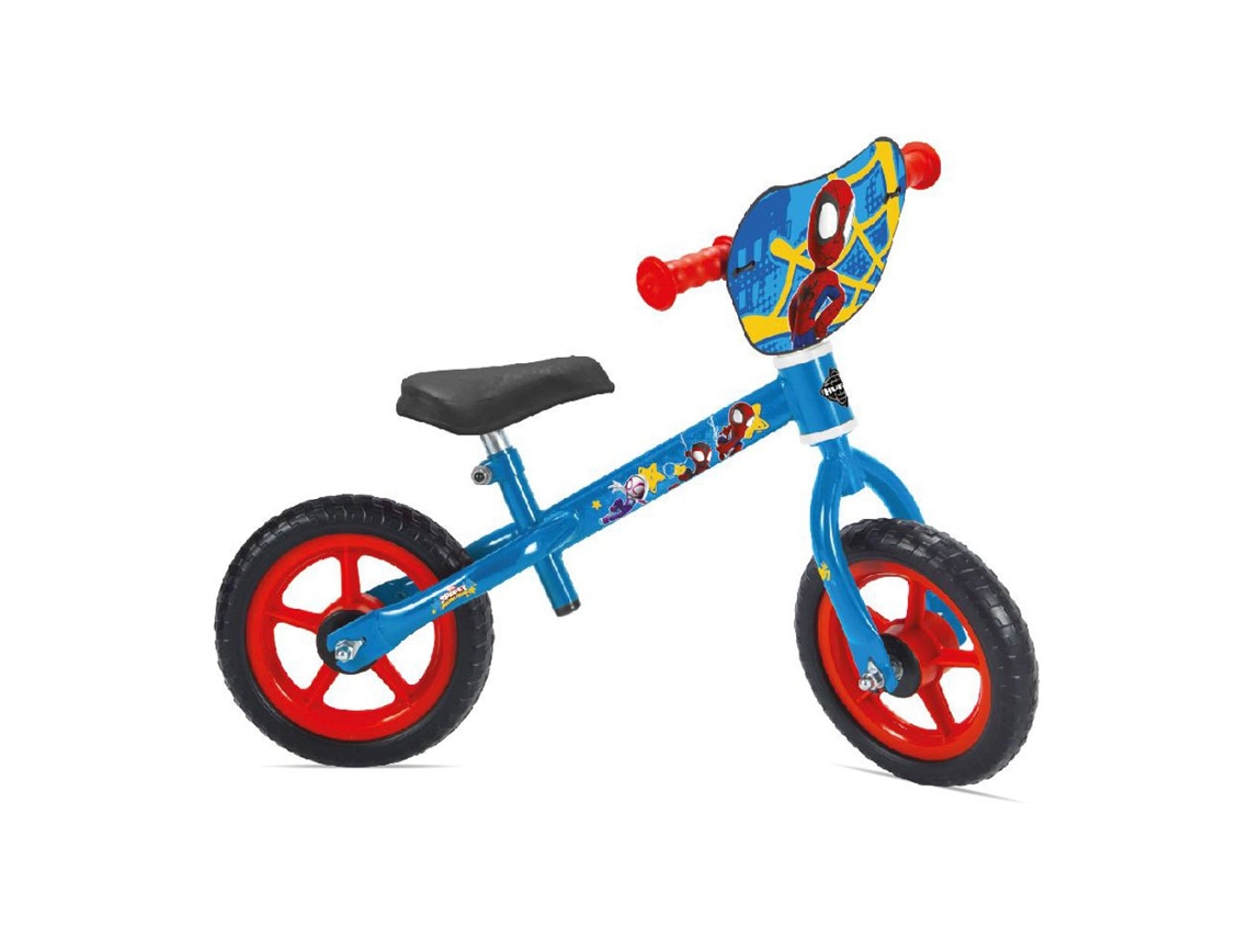 Bicicleta Sem Pedais Spiderman Azul Rapazdisney