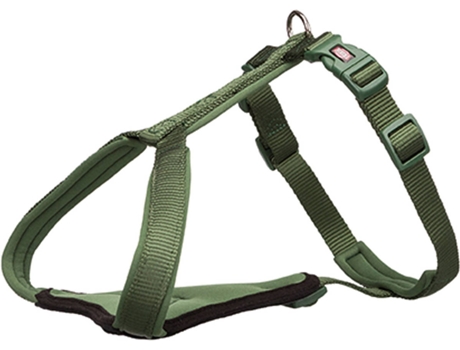 Peitoral para Cães  Y Premium (Verde Selva - 80–95 cm)