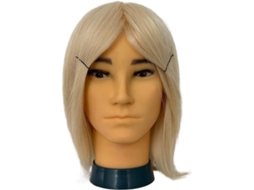 Cabeças de Manequim Masculinas SFUSHOS com Cabelo Natural para Treinamento e Penteado