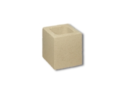 Bloco De Concreto Liso Com Repelente De Água Creme / Médio Liso / Unidade
