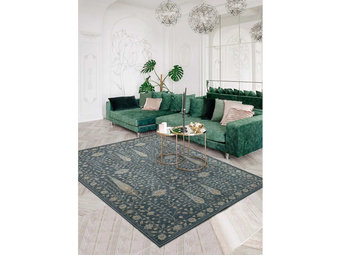 Tapete Interior Vintage - Atticgo - Vintage Azul 120x170 Cm