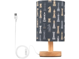 Cinza Kcldeci Cabeceira Luminária Para Quarto, Estilo Fazenda, Mesa Cabeceira, Luminária De Mesa Para Sala