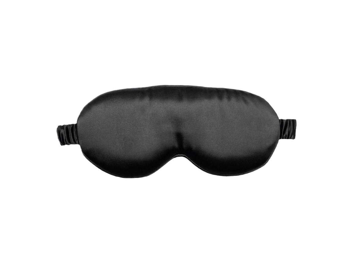 Máscara de Dormir de Seda com Design de Contorno 3D