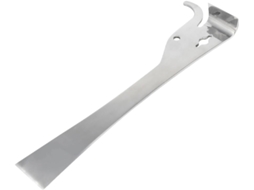 Raspador de Colmeia Inoomp em Aço Inoxidável, Ferramenta para Apicultura com Cabeça Curva para Limpeza de Favos, CHABERLU