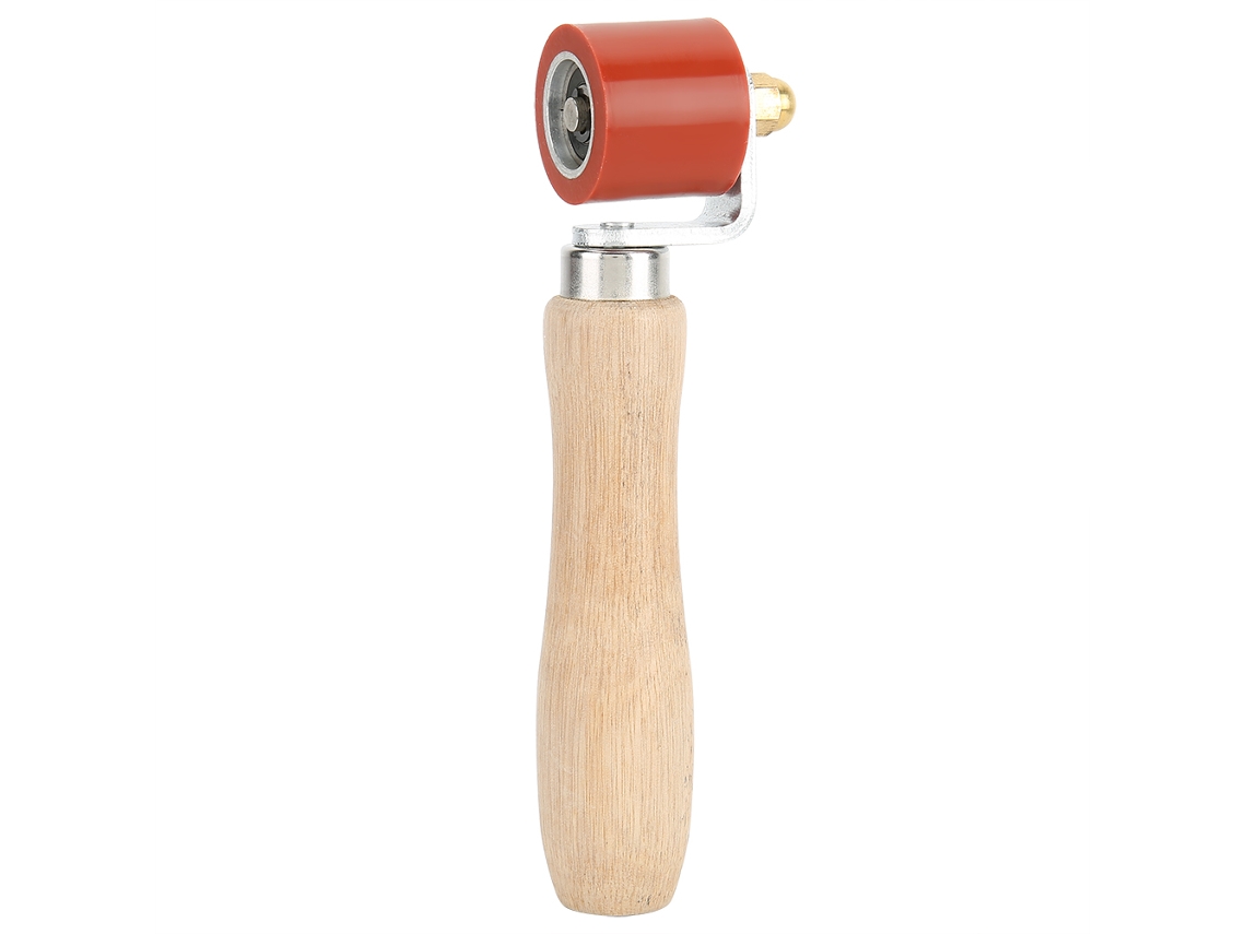 Rolo de pressão manual de silicone 28mm com rolamento resistente a 260°C | S/MARCA