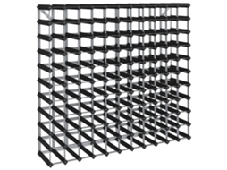 Wine Rack, Wine Racks Vidaxl Preto Madeira De Pinho (n/a)