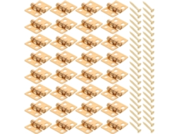 Conjunto De 60 Dobradiças Dobráveis Douradas Em Miniatura Com Parafusos, Dobradiças De Argila Plástica Em Miniatura 10mm