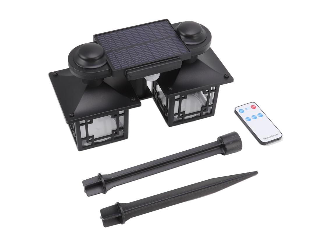 Luminária de Parede Solar de Jardim com 192 Leds CHABERLU