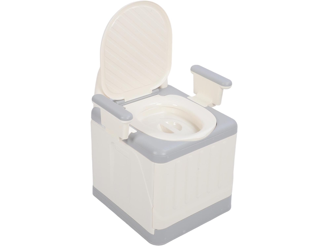 Cadeira Sanitária Portátil com Alças SFUSHOS