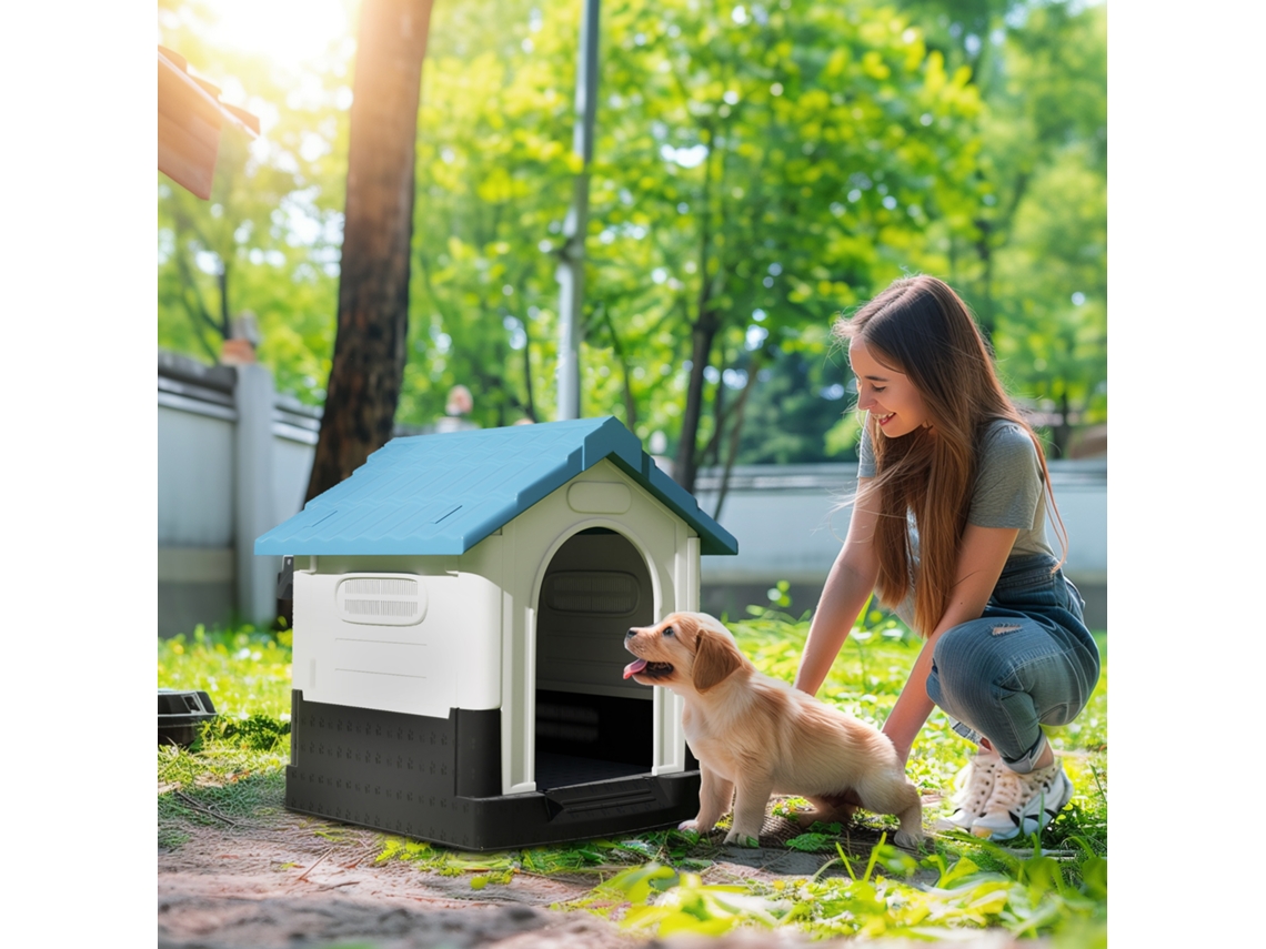 Abrigo Canino, 64,5 X 57 X 66 Cm, Pp, Azul