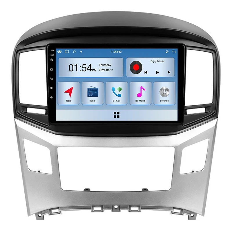 Autorrádio Multimédia Szsmart 6gb Ram 128gb Rom Carplay Para Hyundai H1 Ii 2 Tq 2015 2021 Carro Rádio Bluetooth Gps Navegação