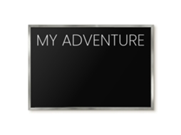 Magnetic Board My Adventure For The Living Room Espelharte (60x40 Cm)