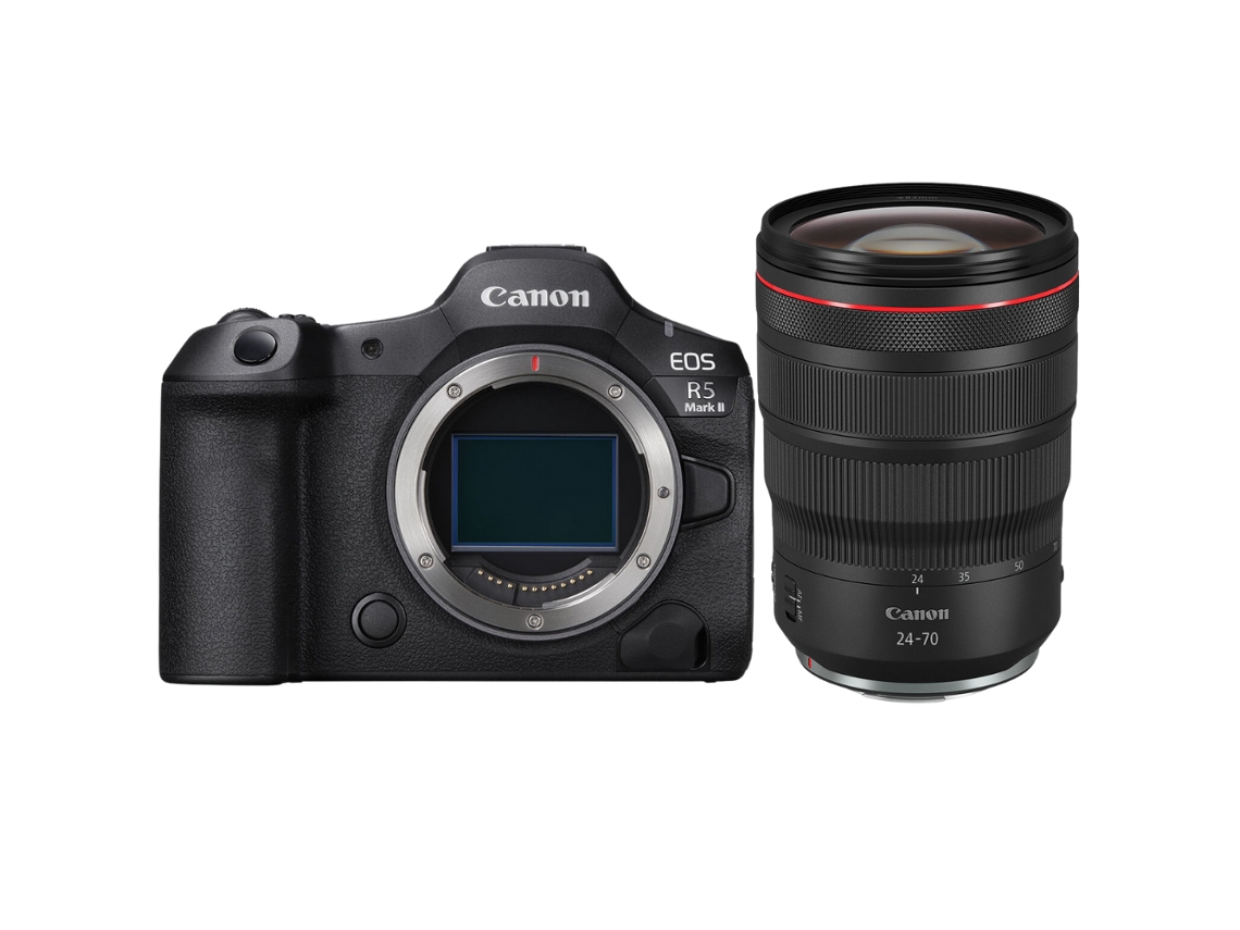 Eos R5 Mk Ii + 24 70mm F/2.8 L Is Usm + Ebook “20 Dicas para Fotos Que Impressionam” CANON