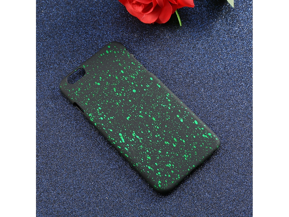 Capa Protetora Estrela Céu Verde Iphone 6plus EOOCOO (proteção Opaca)