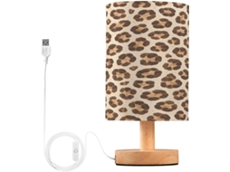 Luminária De Cabeceira Led Para Quarto, Luminária De Leitura Com Portas Usb E Cúpula Tecido Para Sala Estar, Dormitório
