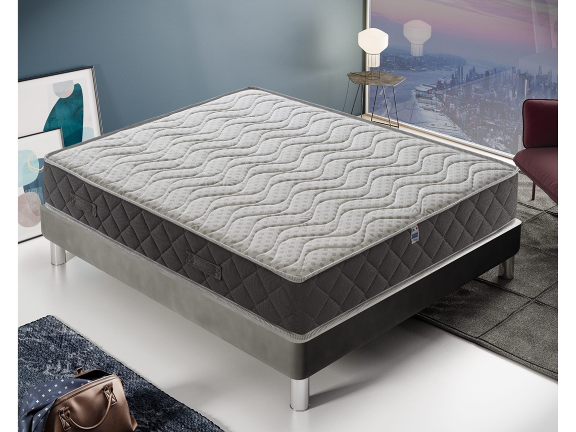 Colchão Ilovesleep Silver Safe (120x190x21 cm, espuma HR + viscoelástico)