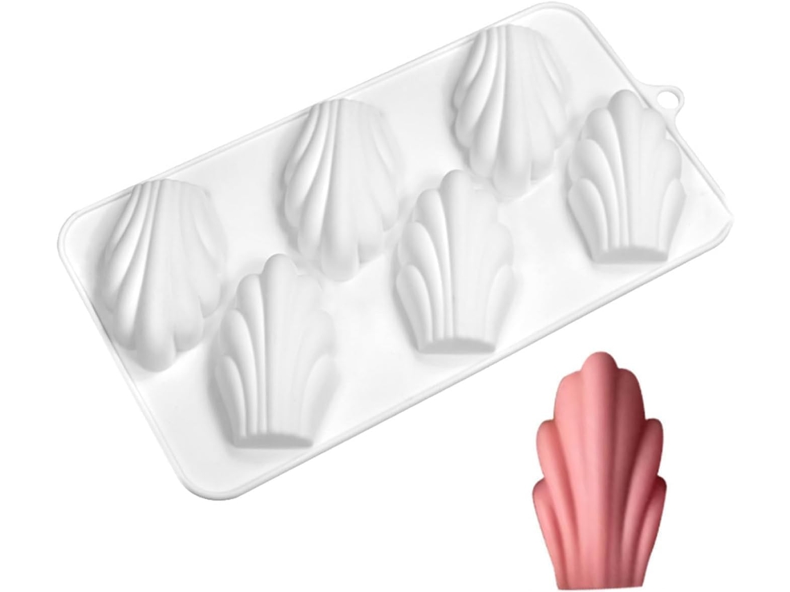 Moldura De Silicone Savarin Branco-açúcar