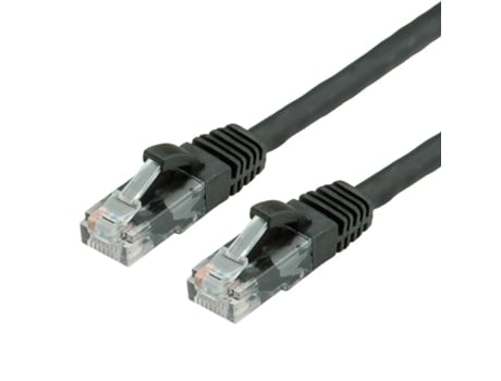 Cabo de Rede VALUE (Cat6 LSOH - 1 m - Preto)