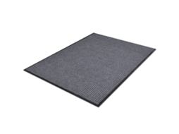 Maison Exclusive - Tapetes De Porta Pvc 4 Pcs 90x60 Cm Cinzento