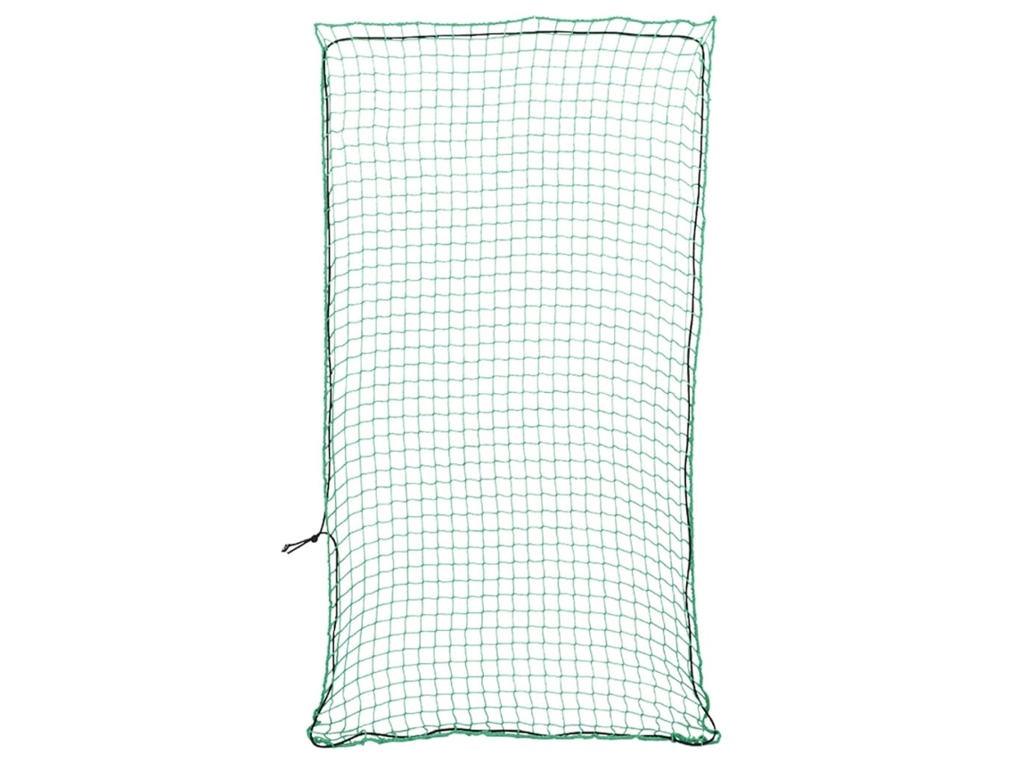 Vidaxl Rede Para Reboque Com Corda Elástica 4x2 M Pp Verde