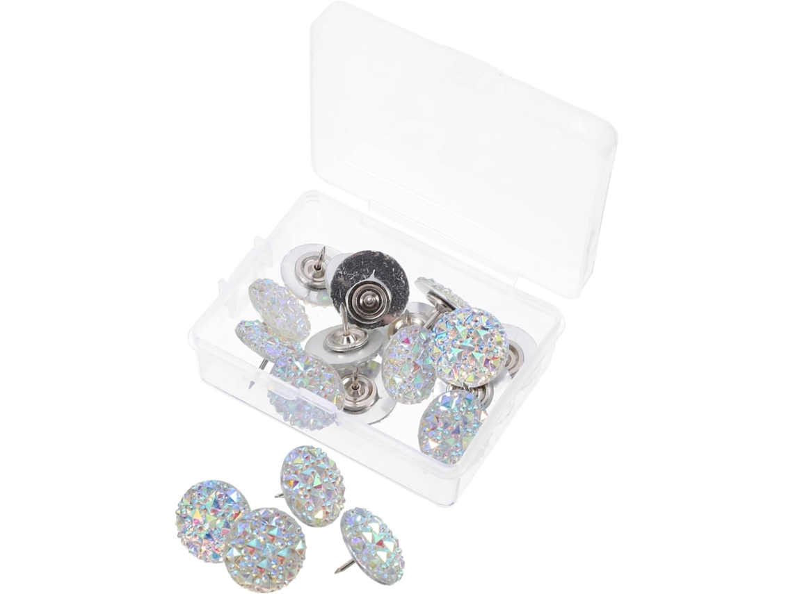 Conjunto De 80 Tachinhas Decorativas Com Strass, Multifuncionais,