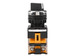 Interruptor Rotativo Seletor 3 Posições Autobloqueio La38-20x3 Mantido