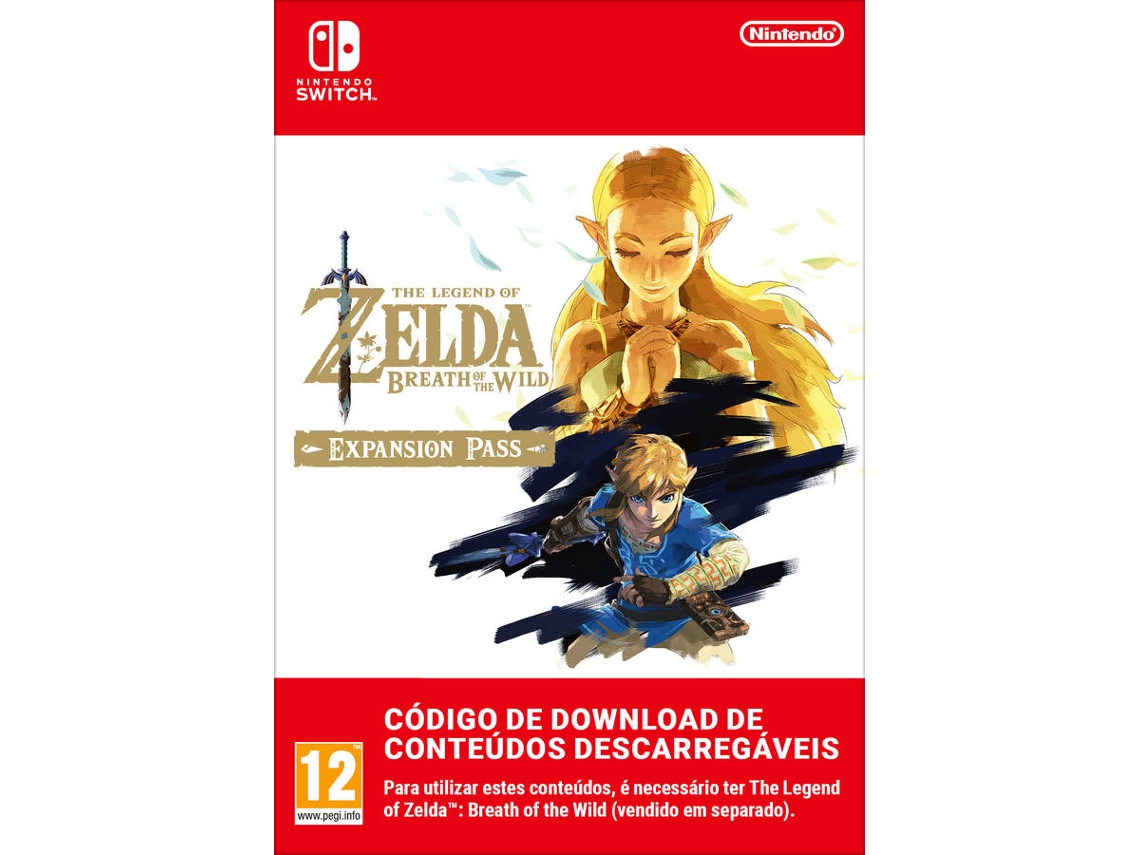 Jogo Digital DDC AOC Zelda: Breath of the Wild Expansion Pass (Formato Digital)