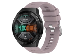 Pulseira De Silicone Macio De Cor Sólida Para Huawei Watch Gt 2e 22mm
