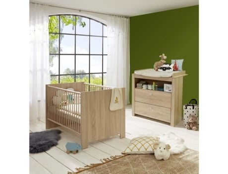 Quarto De Bebê Duo Cama 70 X 140 Cm Cômoda Com Trocador Olivia Carvalho Trend Team Trendteam