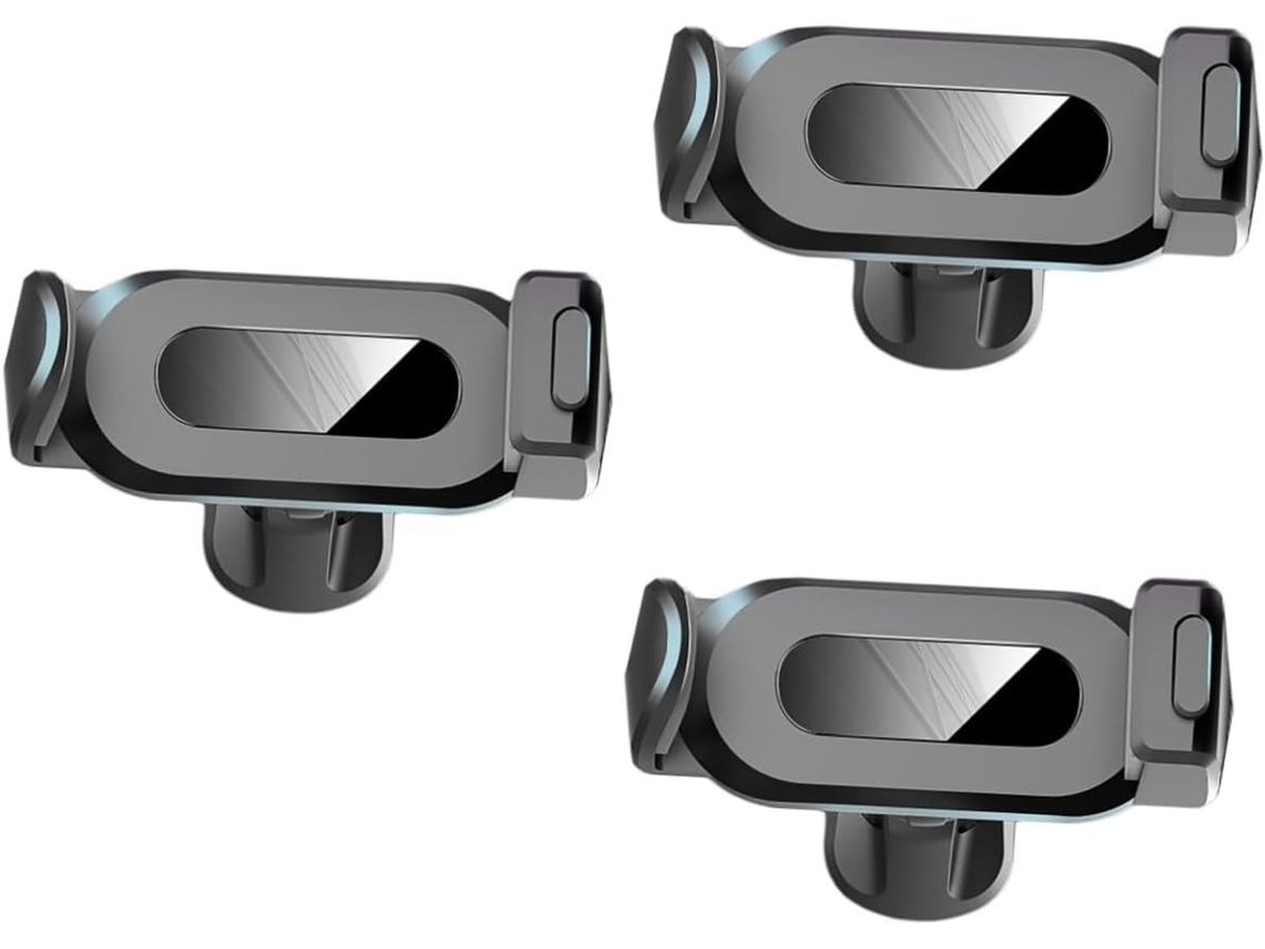Suporte para Celular Veicular de 3 Peças com Saída de Ar, Design Arqueado e Antiderrapante. SFUSHOS