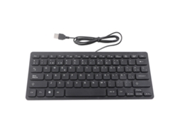 Mini Teclado Portátil Com Fio Em Espanhol, Interface Usb, Para Computador De Mesa, Ultrafino, 78 Teclas. -aquaforge