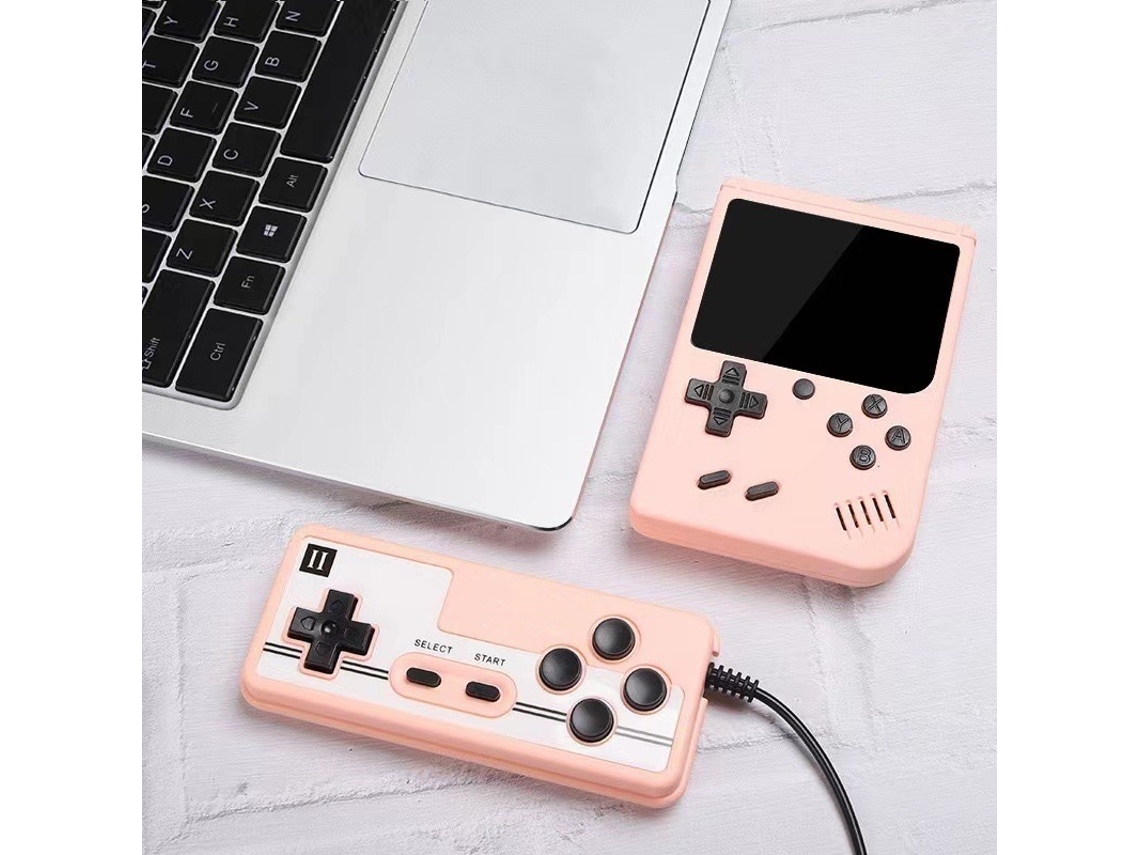 Console Portátil Retrô com 400 Títulos Clássicos, Tela de 3 Polegadas AQUAFORGE