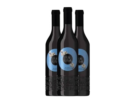 Vinho branco FLOR DE CHASNA Sensacion Blanco Listán Branco Semi-seco Semi-doce (0.75 L - 3 Unidades)