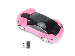 Rato Sem Fio LAXISCREED (conexão Sem Fio 2.4g, Forma de Carro Mini)