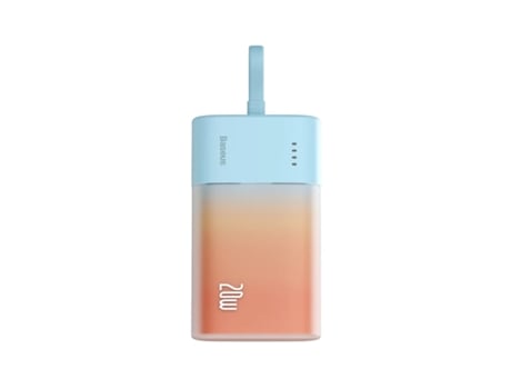 Power Bank Popsicle Lightning Usb-c Baseus Laranja