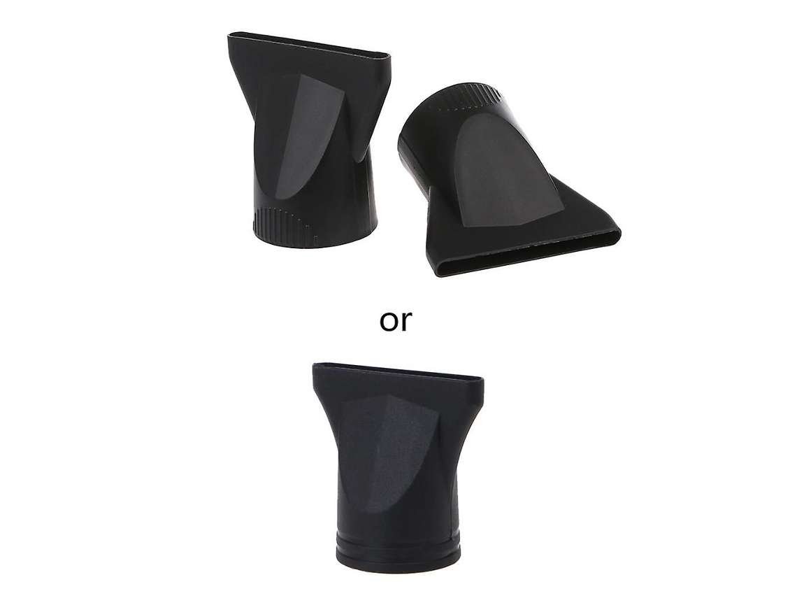 Difusor de Secador Cabelo em Plástico Preto, Bocal com Design Largo. GOKOCO