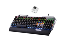 Teclado Mecânico Para Jogos Com Fio De Tamanho Normal, à Prova De Respingos, Ideal Para Windows Aquaforge