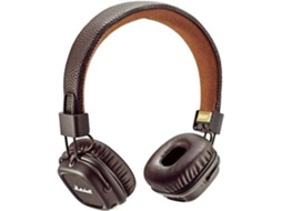 Auscultadores Bluetooth MARSHALL Major Iii (On Ear - Microfone - Castanho)