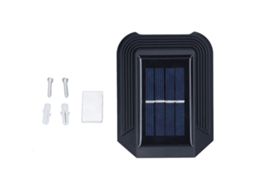 Luminária Solar de Parede Externa com 6 Leds CHABERLU