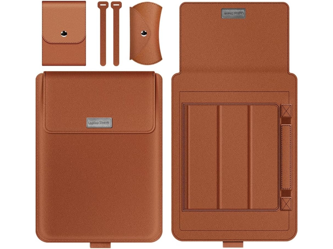 Capa protetora universal HEXINYIGJLY para laptop de 15,6 polegadas, com almofada sólida para MacBook, Dell, HP, Lenovo e Mickey Mouse.