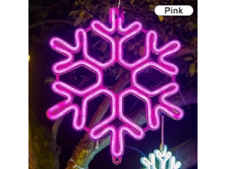 Luz de cascata de flocos de neve 40cm LED S/MARCA