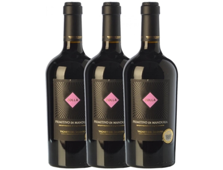 Vinho VIGNETI DEL SALENTO Vigneti Del Salento Zolla Primitivo Primitivo Di Manduria (0.75 L - 3 unidades)